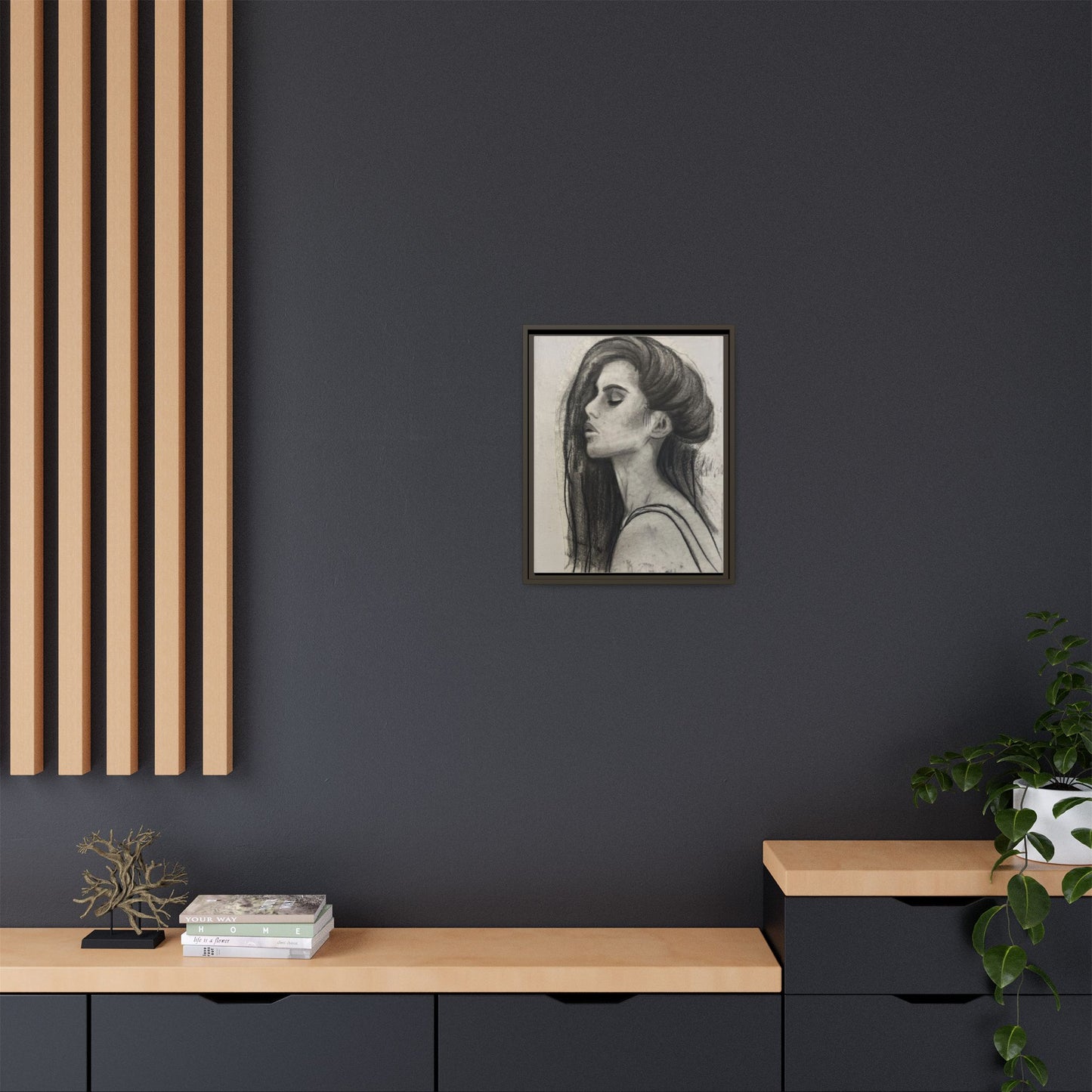 SSA | 6 | Matte Canvas, Framed (Multi-color)
