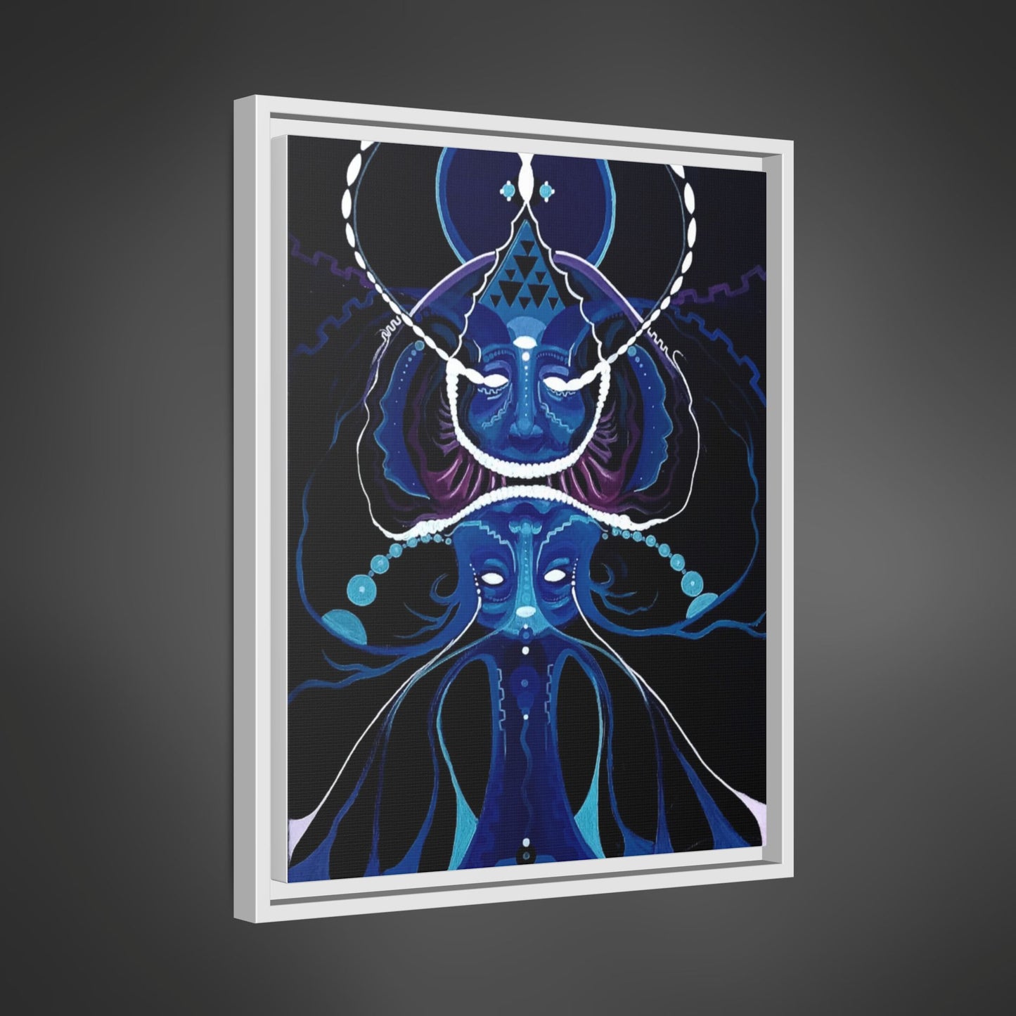 Copy of OCER1 Matte Canvas, Framed (Multi-color)