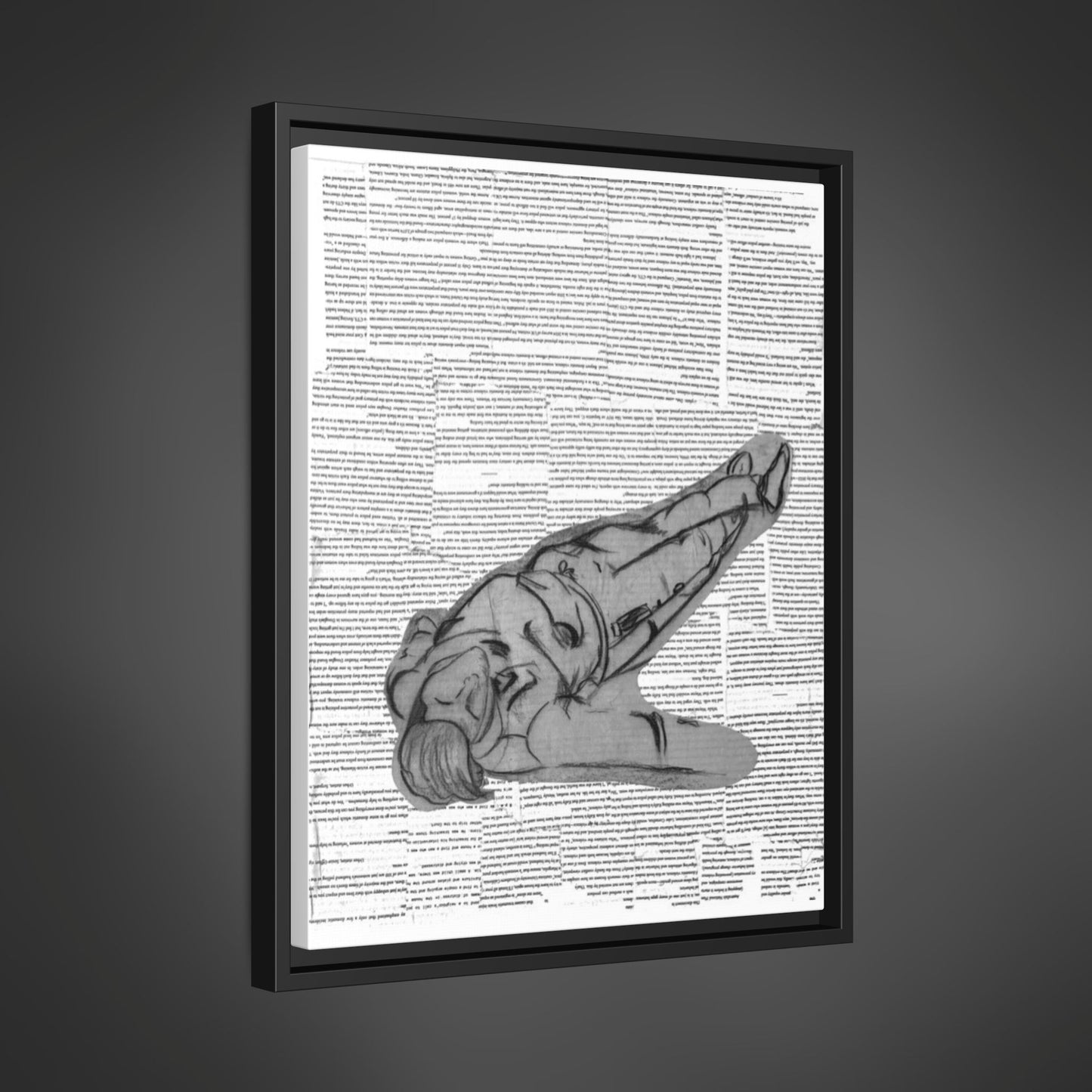 Shaya Skye | 3 | Matte Canvas, Framed (Multi-color)