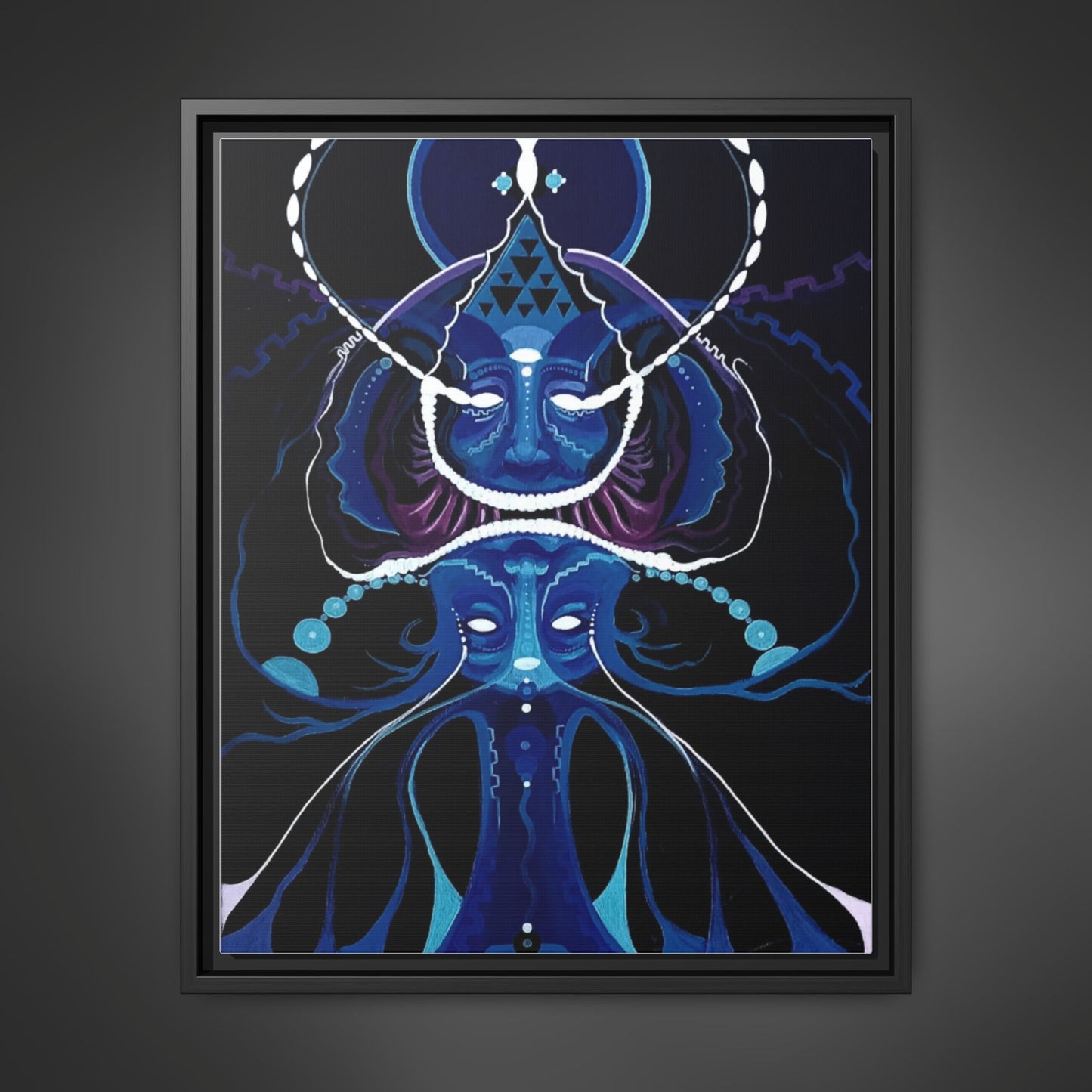 Copy of OCER1 Matte Canvas, Framed (Multi-color)