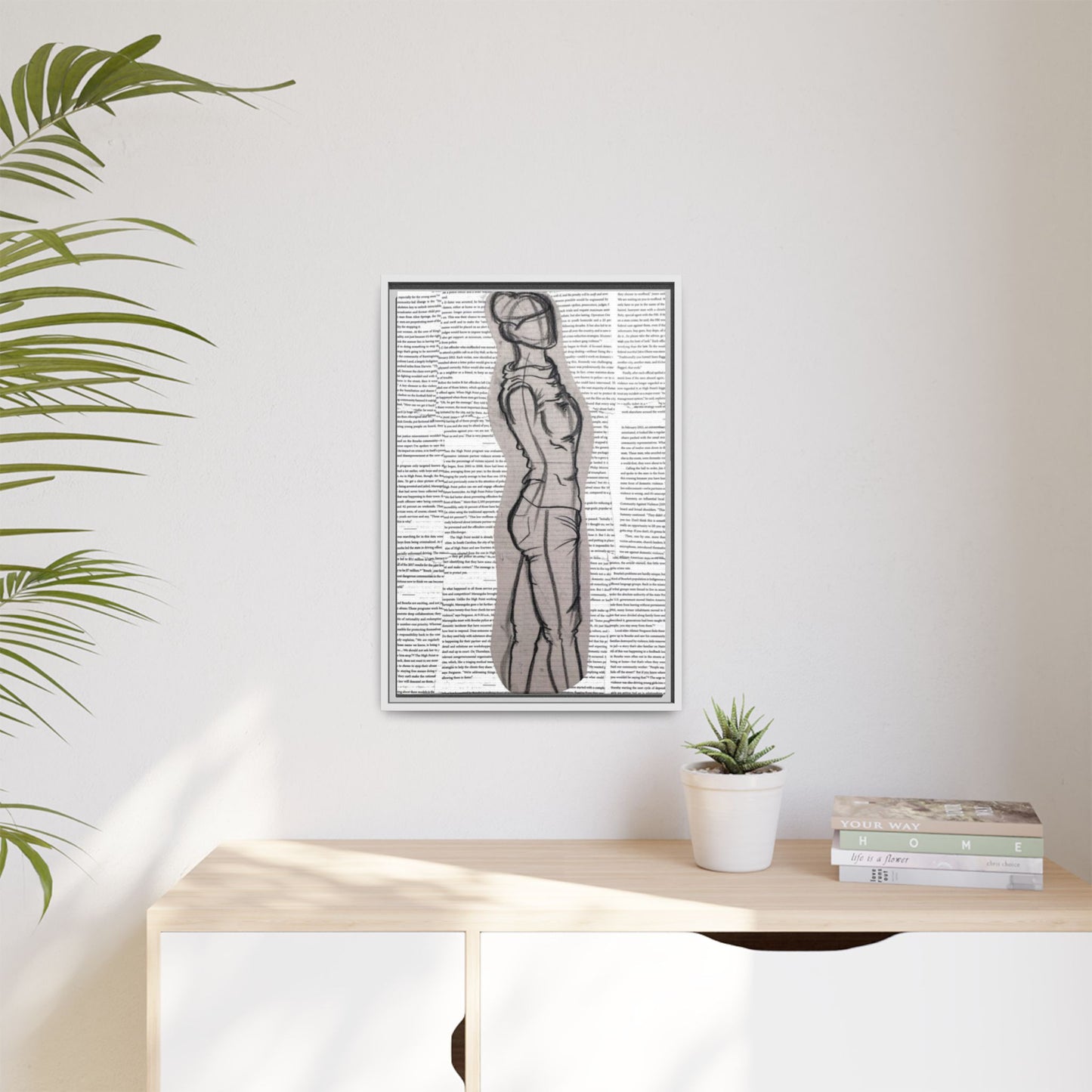 Shaya Skye Art | 1 | Matte Canvas, Framed (Multi-color)