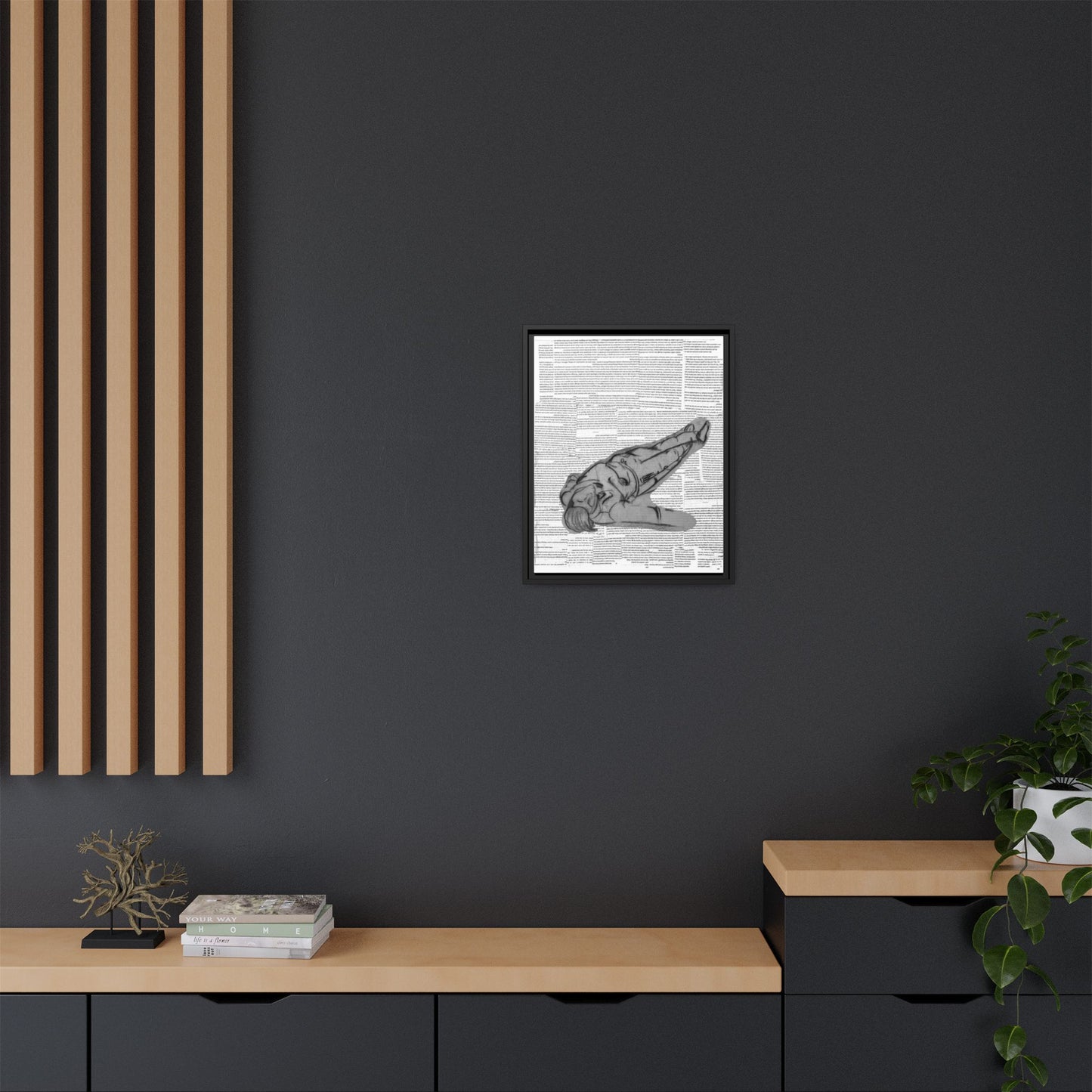 Shaya Skye | 3 | Matte Canvas, Framed (Multi-color)