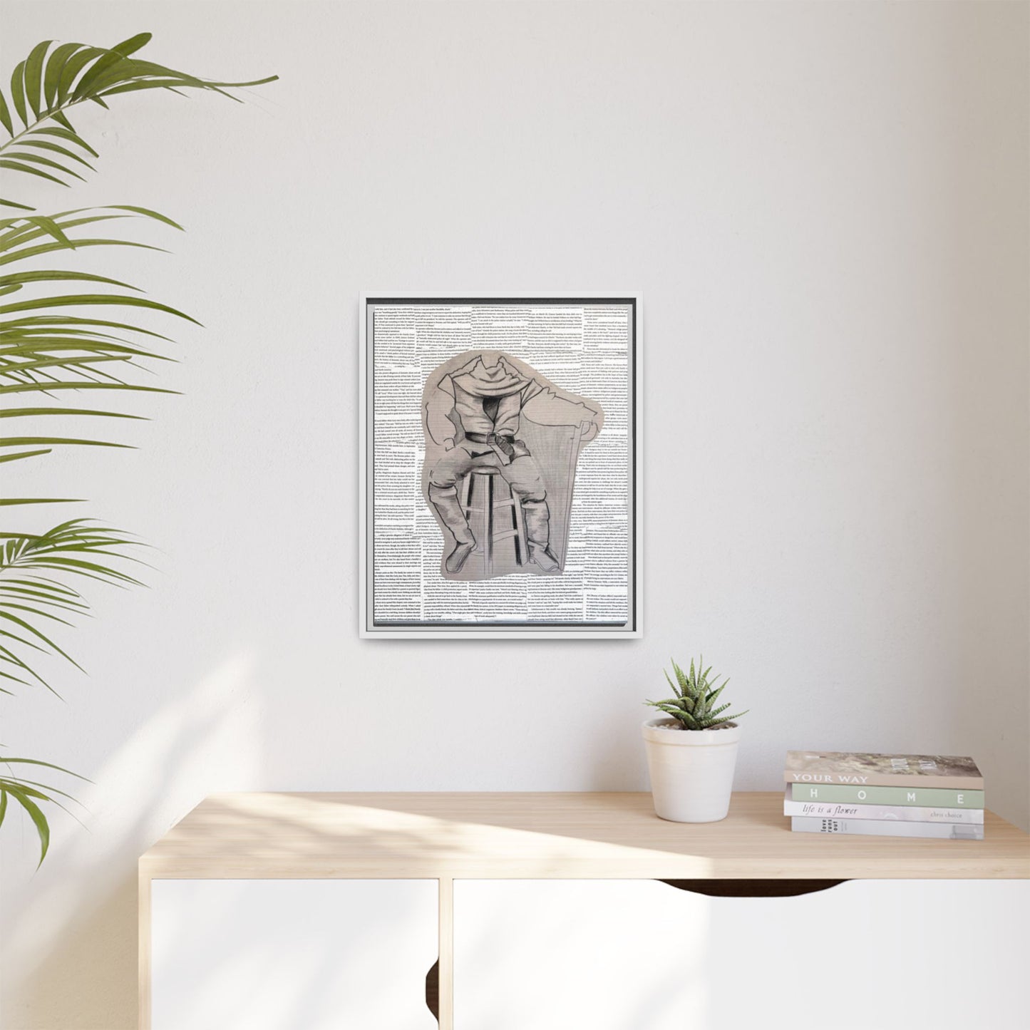SSA | 5 | Matte Canvas, Framed (Multi-color)