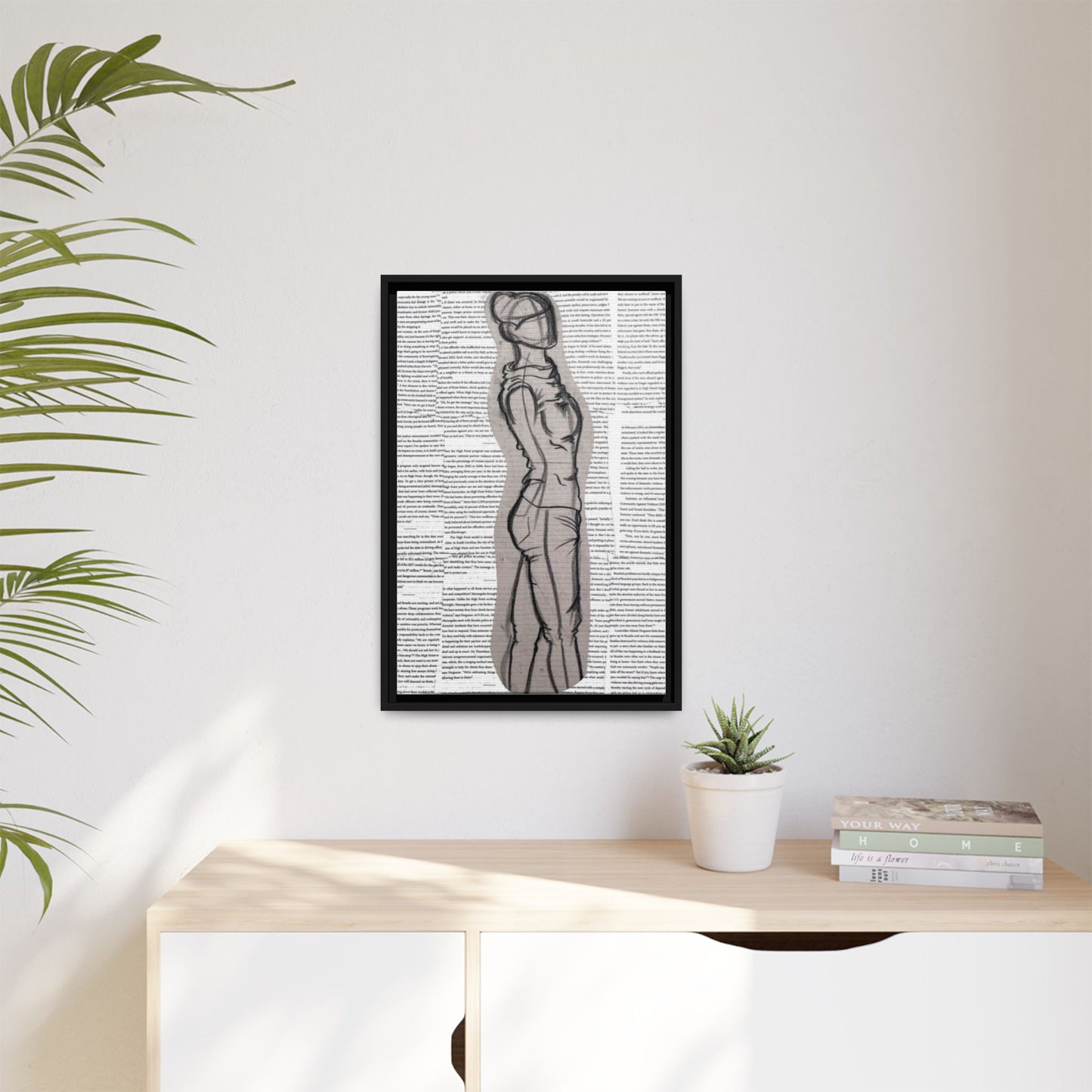 Shaya Skye Art | 1 | Matte Canvas, Framed (Multi-color)