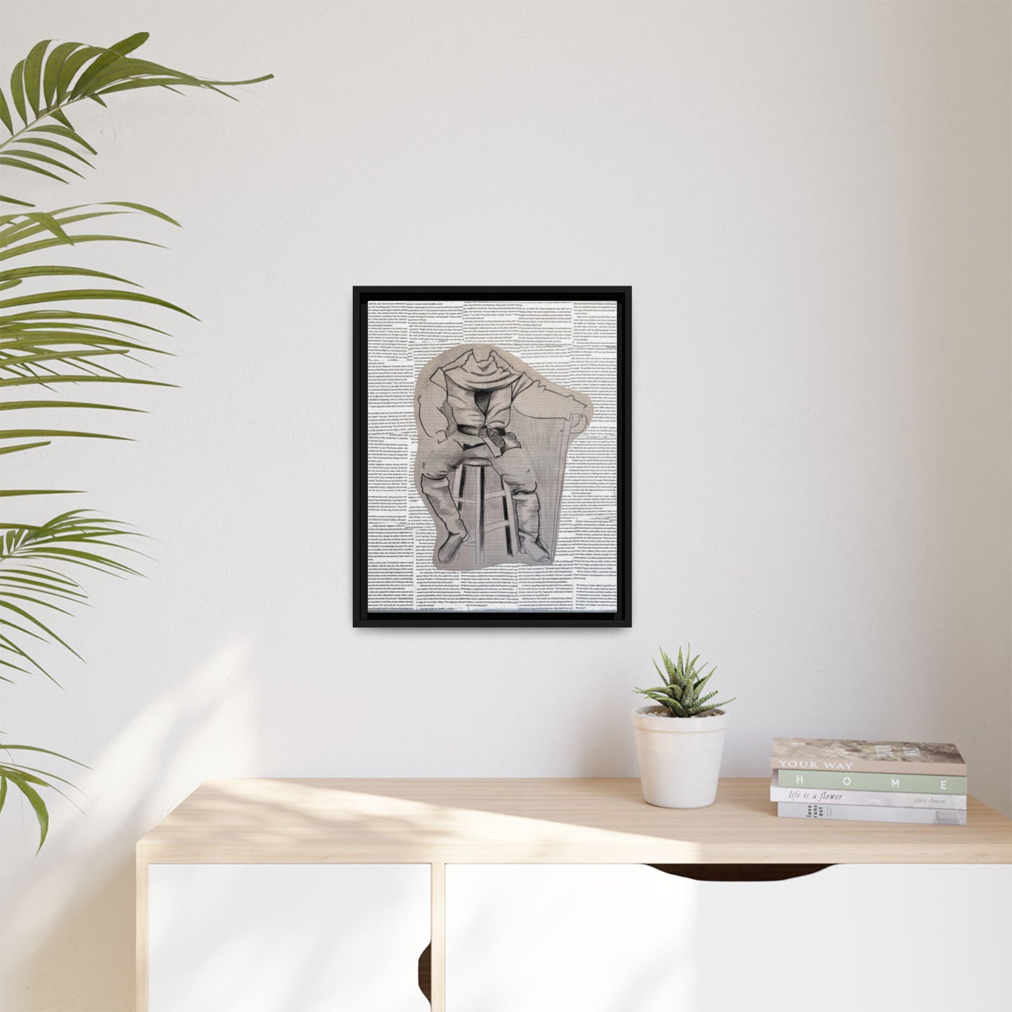 SSA | 5 | Matte Canvas, Framed (Multi-color)