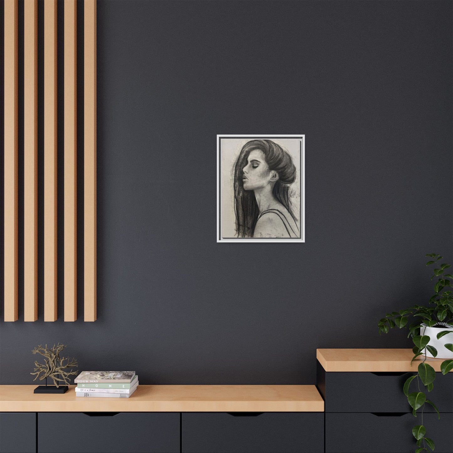 SSA | 6 | Matte Canvas, Framed (Multi-color)