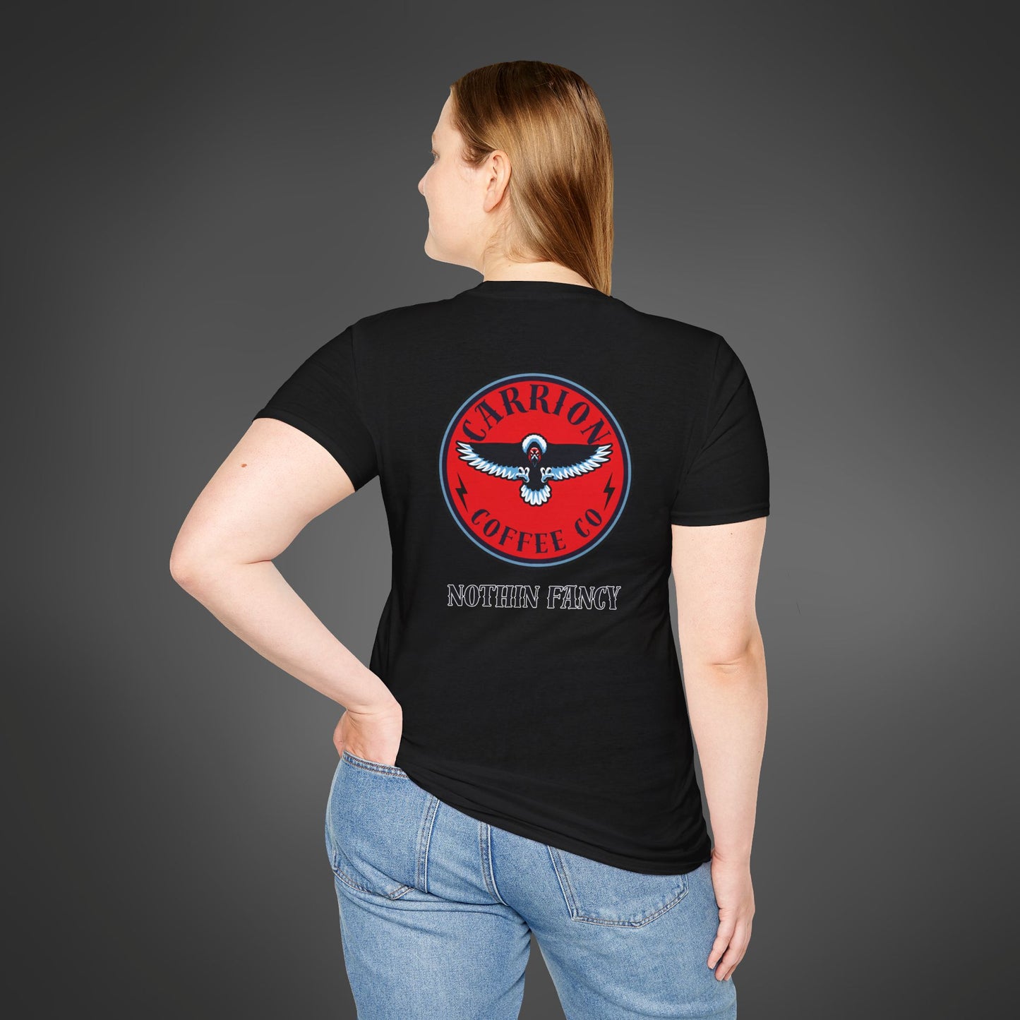 Carrion Coffee Co. Vulture Logo T-Shirt