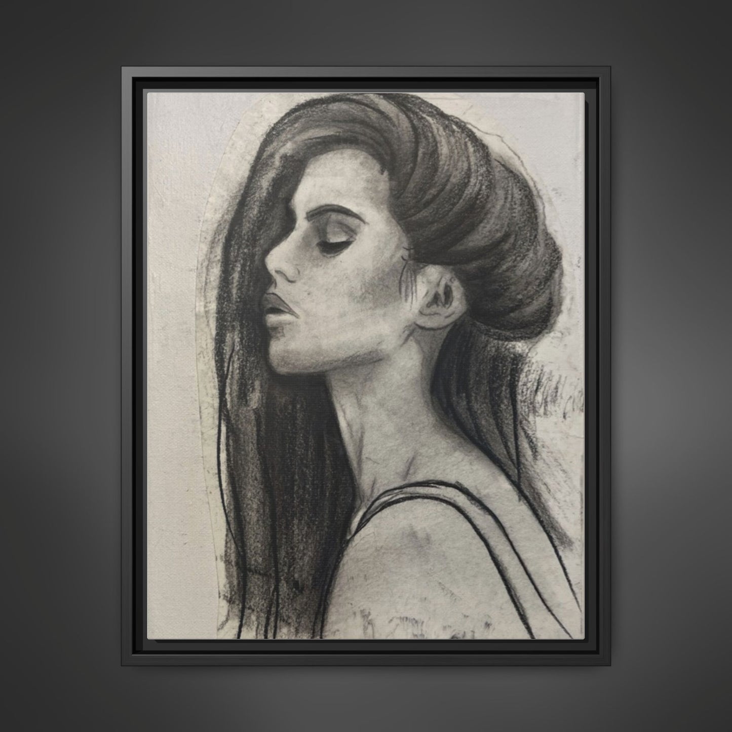 SSA | 6 | Matte Canvas, Framed (Multi-color)