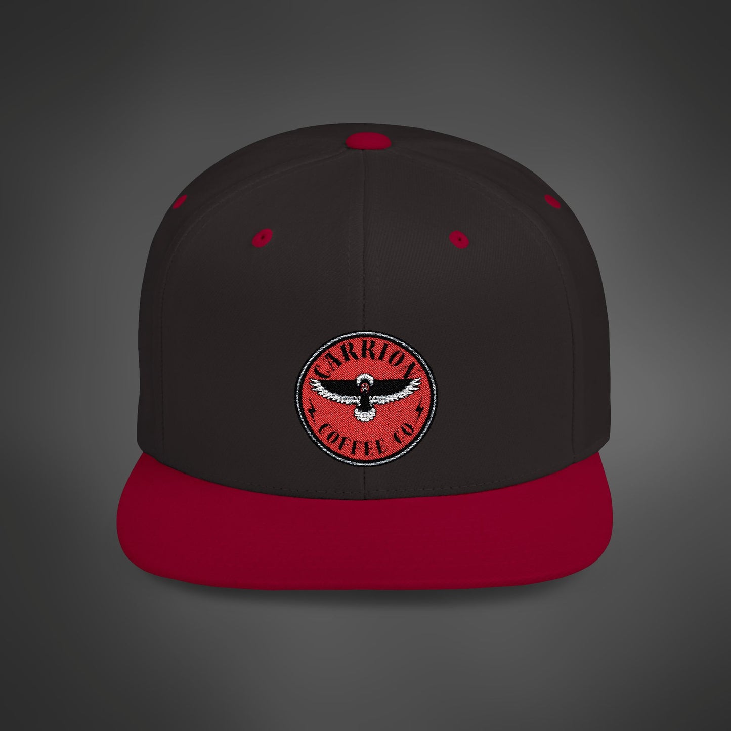 Carrion Coffee Co. Flat Bill Snapback