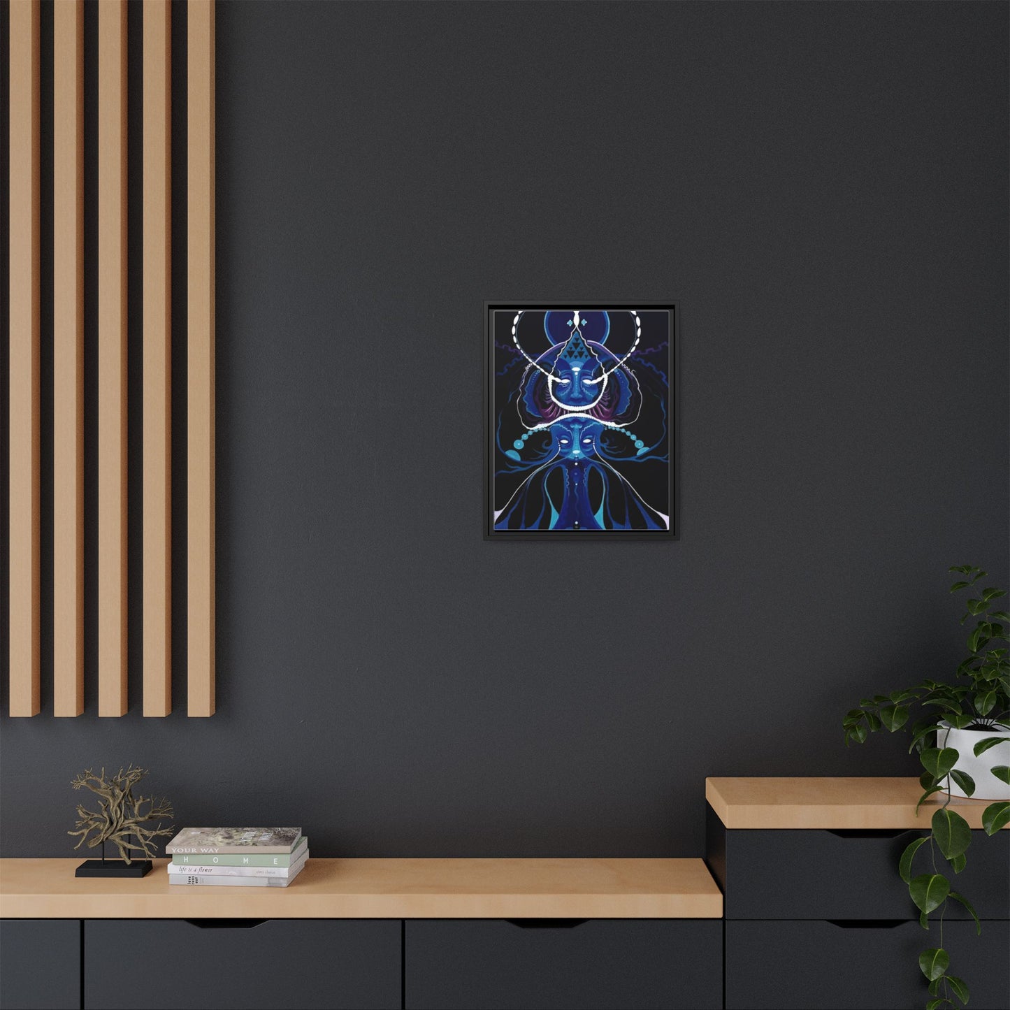 Copy of OCER1 Matte Canvas, Framed (Multi-color)