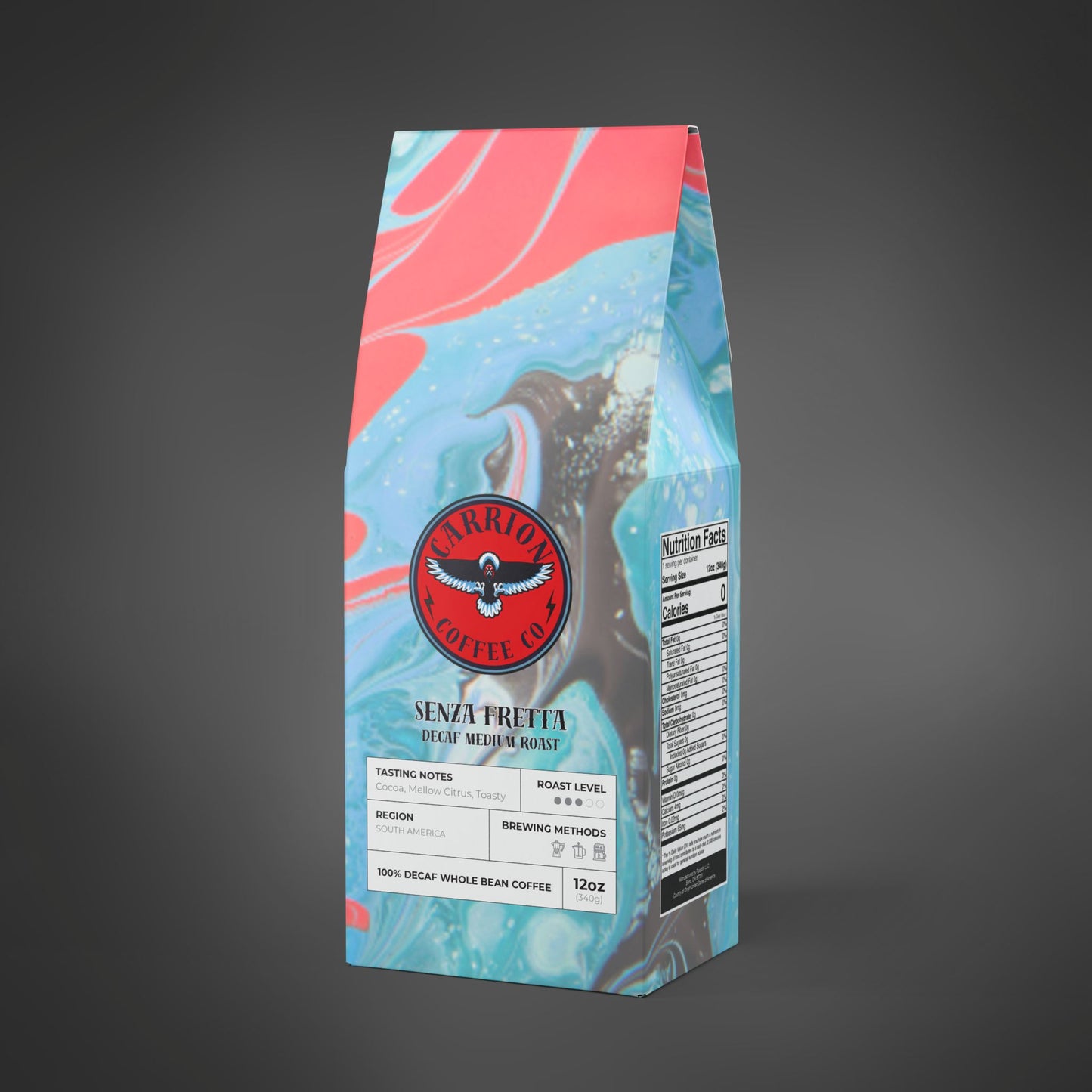 Senza Fretta Decaf Coffee Blend (Medium Roast)