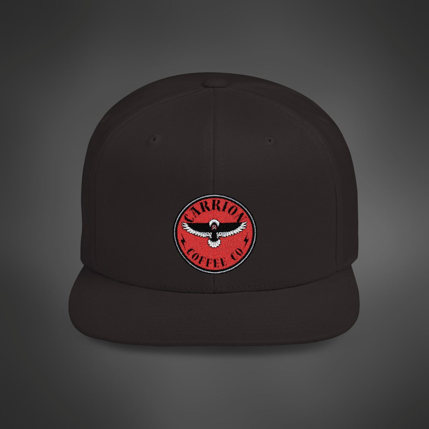 Carrion Coffee Co. Flat Bill Snapback