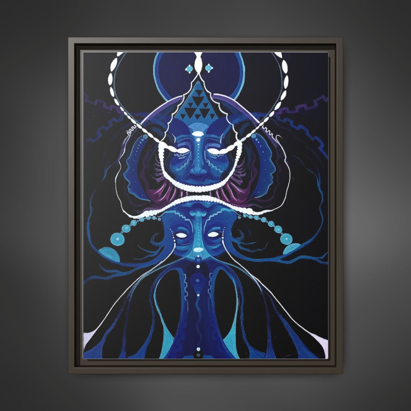 Copy of OCER1 Matte Canvas, Framed (Multi-color)
