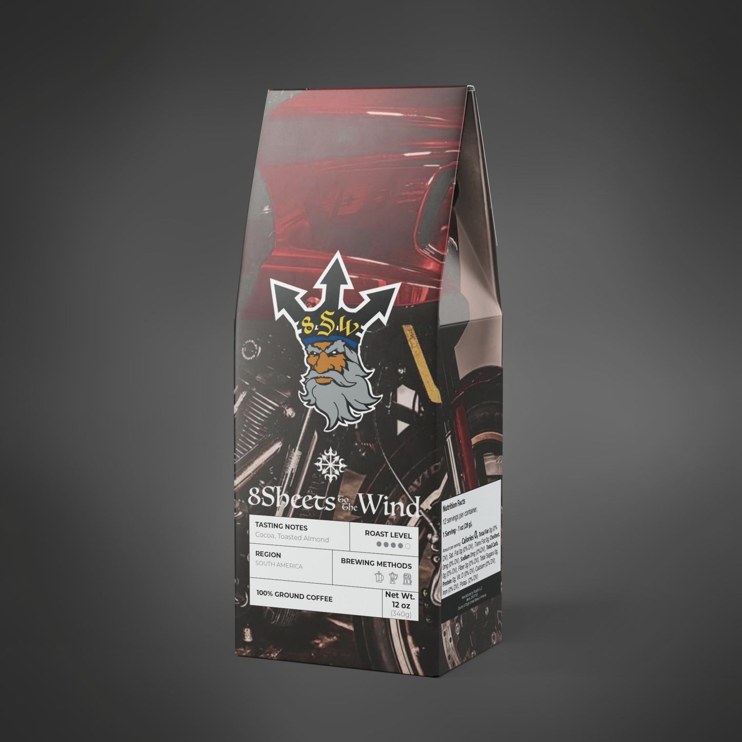 8 Sheets to the Wind | Cascades Coffee Blend (Medium-Dark Roast)