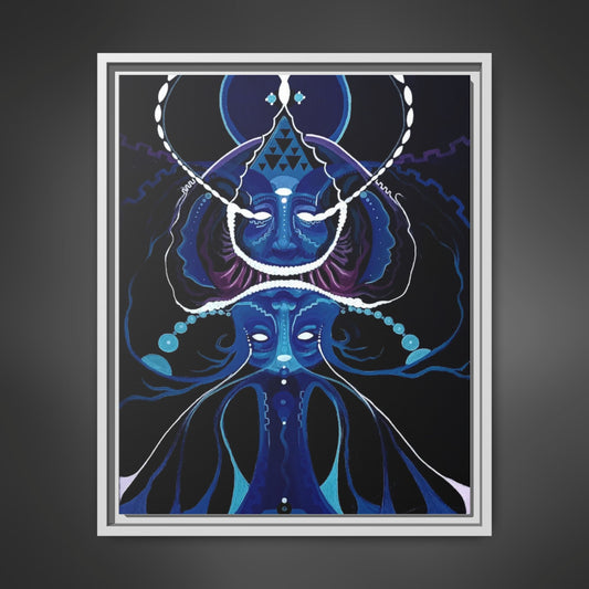 Copy of OCER1 Matte Canvas, Framed (Multi-color)