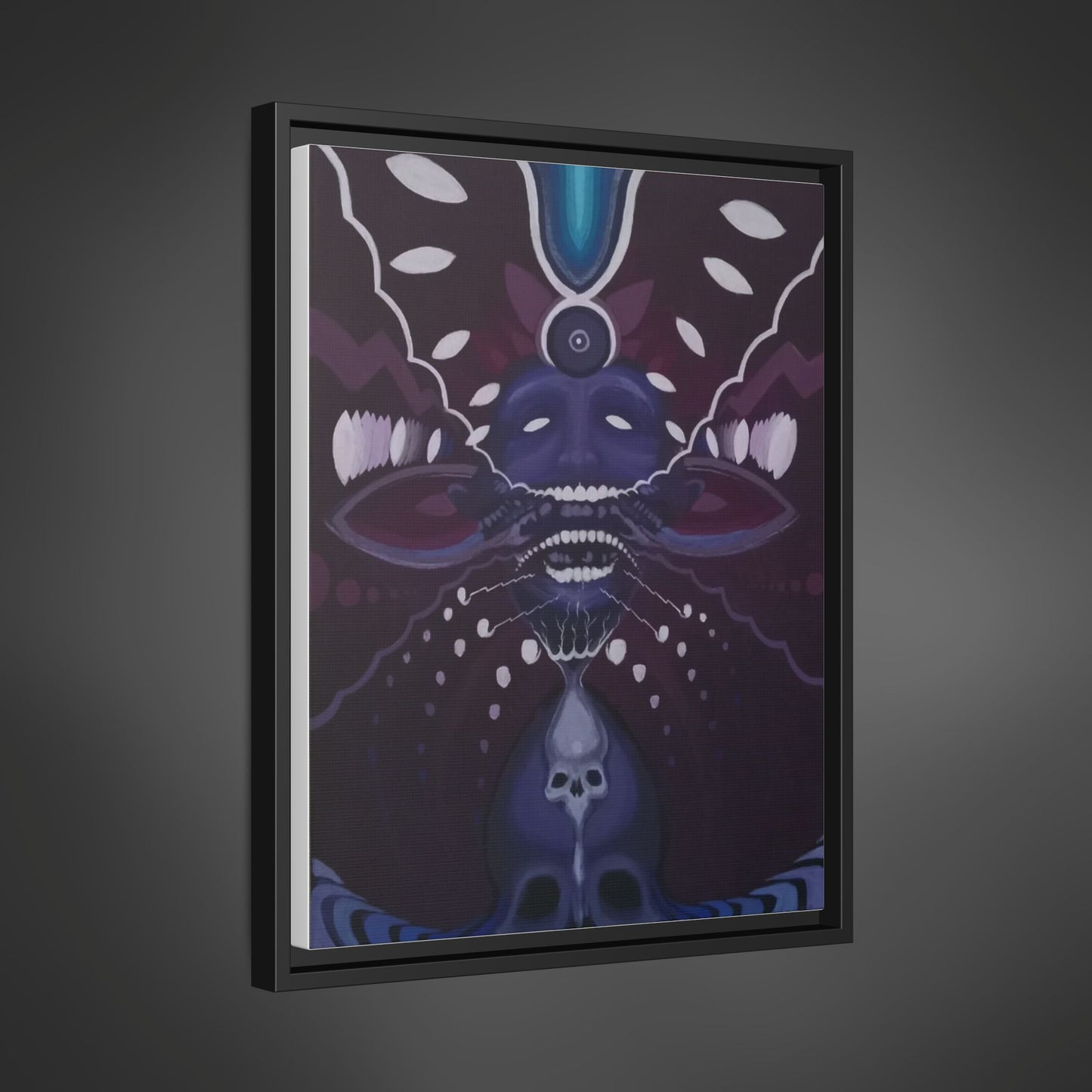 OCER1 Matte Canvas, Framed (Multi-color)