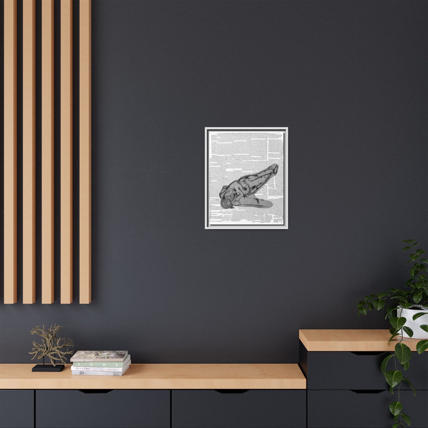 Shaya Skye | 3 | Matte Canvas, Framed (Multi-color)