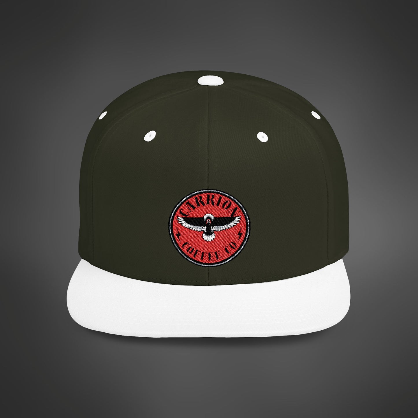 Carrion Coffee Co. Flat Bill Snapback