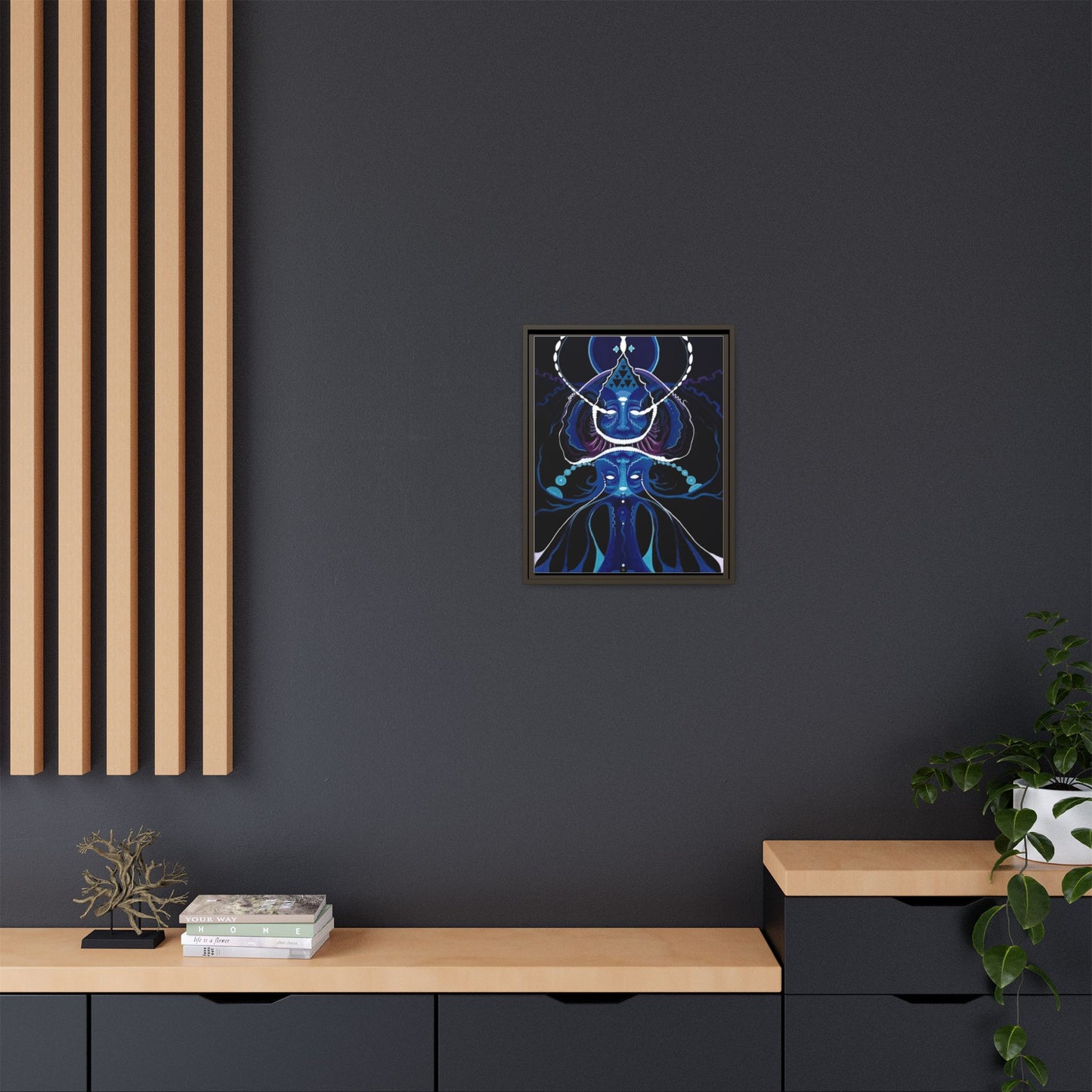 Copy of OCER1 Matte Canvas, Framed (Multi-color)