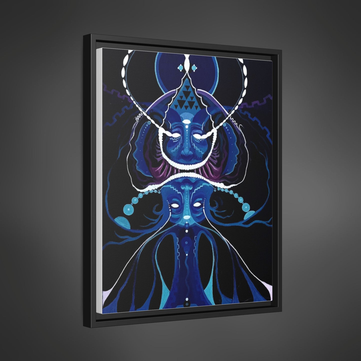 Copy of OCER1 Matte Canvas, Framed (Multi-color)