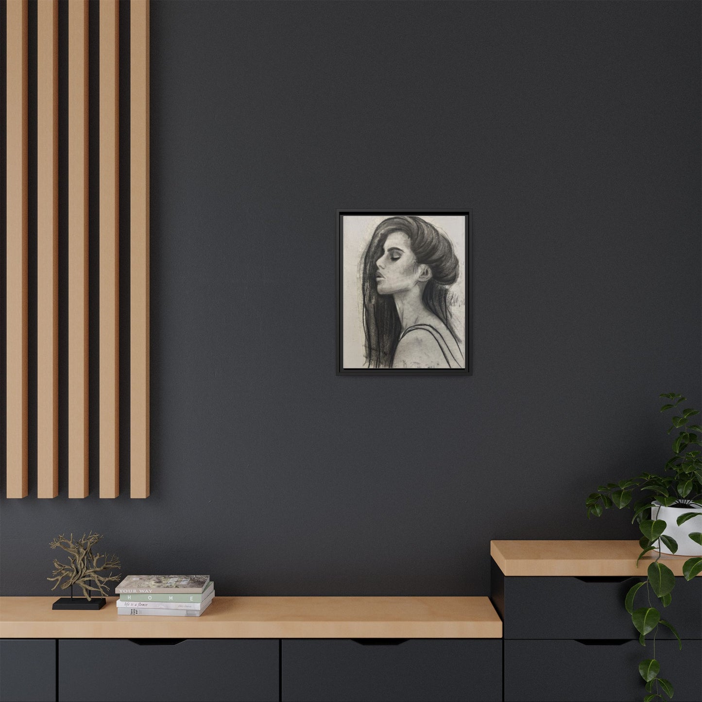SSA | 6 | Matte Canvas, Framed (Multi-color)